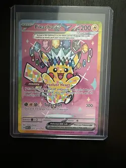 Pokemon Pikachu ex SIR 277/217 Ascended Heroes English NM - Image 1