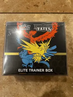 Pokemon Hidden Fates Elite Trainer Box Booster English Pokemon TCG - Image 1