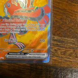 Pokemon TCG Oricorio Ex 110/094 Phantasmal Flames Ultra Rare Holo LP - Image 5