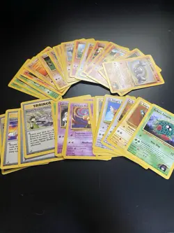 Pokemon TCG Gym Heroes Lot of 34 No Duplicates LP-NM WOTC Vintage - Image 1