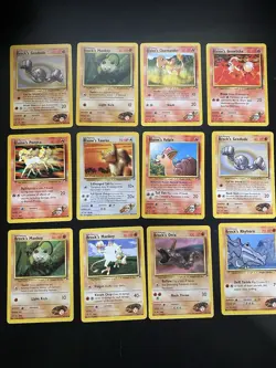 Pokemon TCG Gym Heroes Lot of 34 No Duplicates LP-NM WOTC Vintage - Image 2