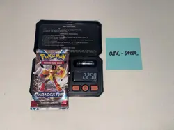 Very Heavy! 22.58g Pokemon PARADOX RIFT Booster Pack Factory Sealed New - Image 1
