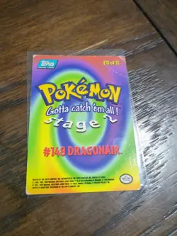 1999 Topps Pokemon Dragonair #E11 - Image 4