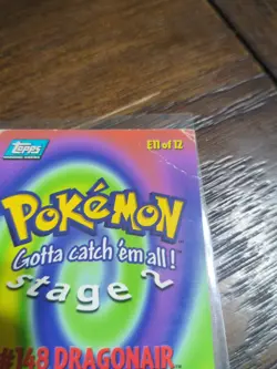 1999 Topps Pokemon Dragonair #E11 - Image 5