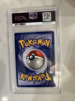 1999 Pokemon Jungle Meowth 1st Edition No. 56 PSA 9 - Image 3