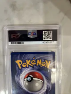 1999 Pokemon Jungle Meowth 1st Edition No. 56 PSA 9 - Image 4