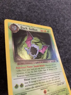 Pokemon TCG - Dark Golbat (7/82) Team Rocket - Holo - LP - Image 3