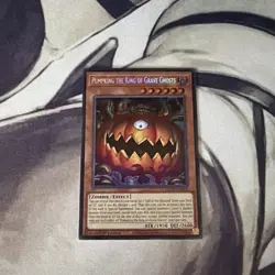 Pumpking the King of Grave Ghosts 1st Edition Secret Rare MZMU-EN001 Yu-Gi-Oh! - Image 1
