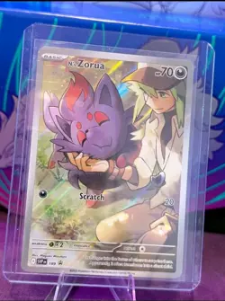 N's Zorua 189 Sv: Scarlet & Violet Promo Cards Holo - Image 1
