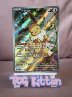 Eevee SVP173 Card 'A' Black Star Promo Prismatic Evolutions ETB TCGKITTEN - Image 1