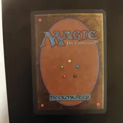 Magic the Gathering MTG card: Serendib Djinn Arabian Nights - Image 2