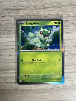 Sprigatito 001 Sv: Scarlet & Violet Promo Cards Holo - Image 1