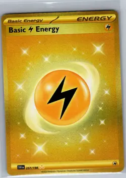 Basic Lightning Energy 257/198 Scarlet & Violet Base Set - Pokemon Card - NM - Image 1