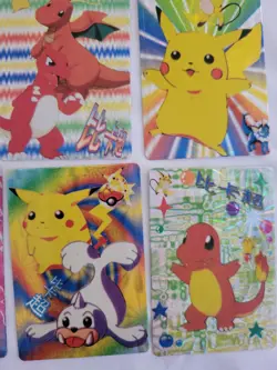 Pokemon card LOT of 19 Pocket Monsters Anime Collection Nintendo 1998 Japan - Image 2