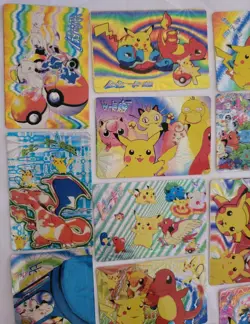 Pokemon card LOT of 19 Pocket Monsters Anime Collection Nintendo 1998 Japan - Image 4