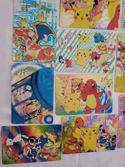 Pokemon card LOT of 19 Pocket Monsters Anime Collection Nintendo 1998 Japan - Image 5