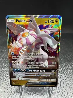 Pokemon TCG Palkia GX Ultra Prism 2018 101/156 Rare Card - Image 1