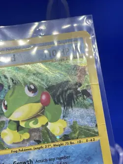 Pokemon Card TCG SKYRIDGE - #H23/H32 Politoed - Holo ENG - Heavily Played WOTC - Image 3