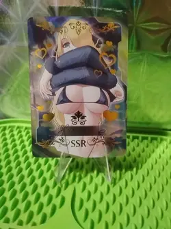 Goddess Cynthia (Pokemon) anime Sexy Waifu SSR Trading Card - Image 1