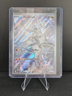 Pokemon TCG N's Reshiram Stamped Illustration Rare Promo Card 167/159 Sealed - Image 1