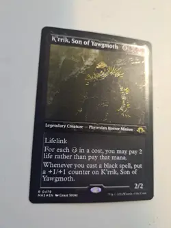 MTG: K'rrik, Son of Yawgmoth (Foil Etched) (LP): Modern Horizons 3 - Image 2