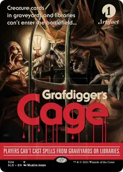 MTG Foil - Grafdigger's Cage - 324 / NM / English - Image 1