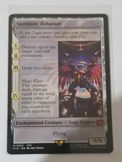 Mtg - Summon: Bahamut - FINAL FANTASY (FIN) - NM - Nonfoil - M0001 - Image 1