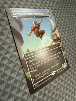 MTG Aang, Ascendant Airbender #2291 Rare Secret Lair Drop Series (SLD) - Image 2