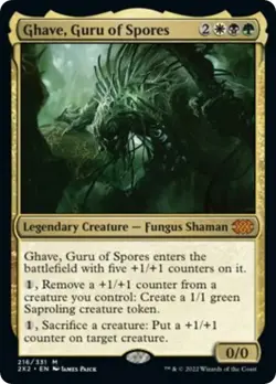 MTG Foil - Ghave, Guru of Spores - 216 / MP / English - Image 1