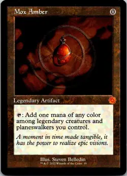 Mox Amber 35 The Brothers' War: Retro Frame Artifacts NM MTG - Image 1