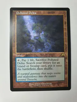 MTG - Polluted Delta Retro - Modern Horizons 3 #159 - NM Rare - Image 1