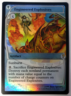 Engineered Explosives - FOIL Rare - Future Sight Frame - MTG Mystery Booster 2 - Image 1