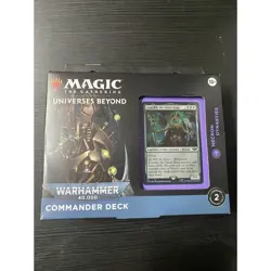 Magic: The Gathering Warhammer 40K Necron Dynasties Commander Deck (Sealed) - Image 1