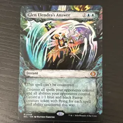 Magic the Gathering: Lorwyn Eclipsed Glen Elendra's Answer Showcase Regular NM - Image 1