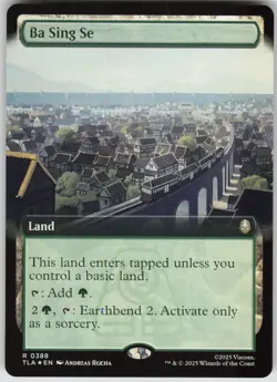 MTG Ba Sing Se Extended Art Foil NM Avatar: The Last Airbender Magic 388 - Image 1