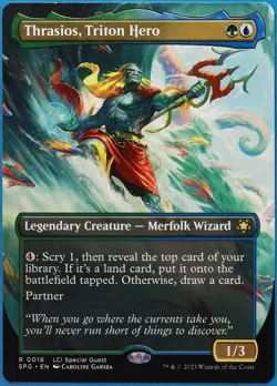 Thrasios, Triton Hero Special Guests MINT Extended / Full Art (511828) ABUGames - Image 1