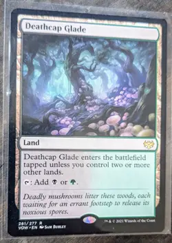 Magic The Gathering MTG Deathcap Glade FOIL Innistrad Crimson Vow 261 - Image 1