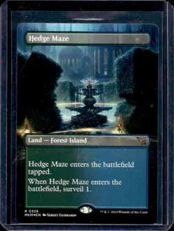 2024 Magic MTG Murders at Karlov Manor Hedge Maze Foil #326 - Image 1