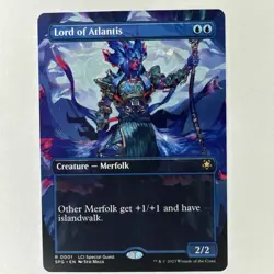 Lord of Atlantis (Borderless) * Special Guests MTG Magic the Gathering - Image 1