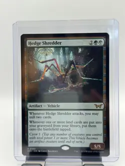MTG, Hedge Shredder $3 ORDER MIN 183 NM Duskmourn: House of Horror Regular - Image 1