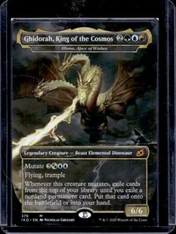 2020 Magic Apex of Wishes Lair of Behemoths Ghidorah, King of the Cosmos #379 - Image 1