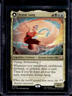 2025 Magic The Gathering Avatar The Last Airbender Avatar Aang #0207 - Image 1