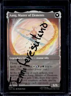 2025 Magic The Gathering Avatar The Last Airbender Avatar Aang #0207 - Image 2