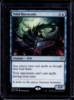2020 Magic The Gathering Commander 2020 Tidal Barracuda #039 - Image 1