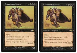 Ascendant Evincar x2 2x 2000 Nemesis Black Rare Creature MTG NM AZ1 - Image 1