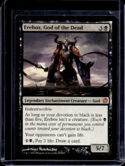 2013 Magic MTG Theros Erebos, God of Dead #85 - Image 1