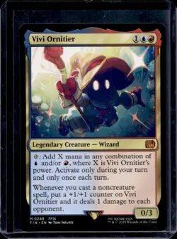 2025 Magic MTG Final Fantasy Vivi Ornitier Rare #0248 - Image 1