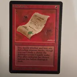 MTG BETA - False Orders - Image 1