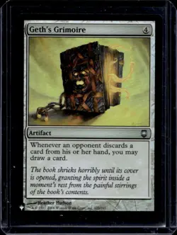 2004 Magic MTG Darksteel Geth's Grimoire #123 - Image 1