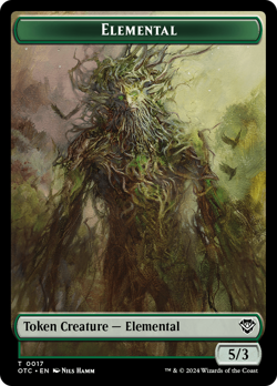 Insect // Elemental (0017) Double-Sided Token [Outlaws of Thunder Junction - Image 2